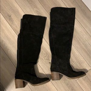 Luck Brand over the knee boots